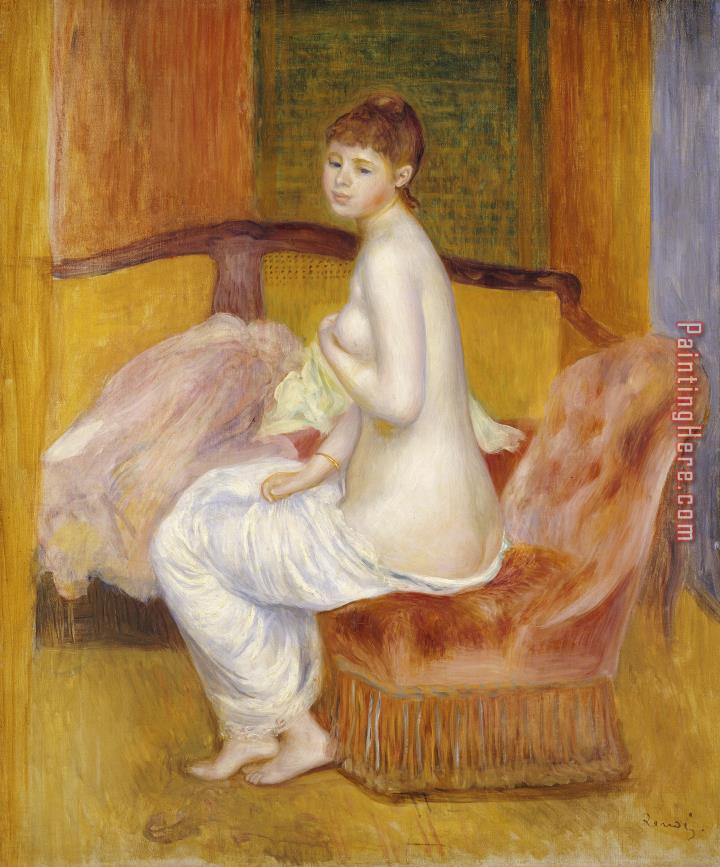 Pierre Auguste Renoir Seated Nude